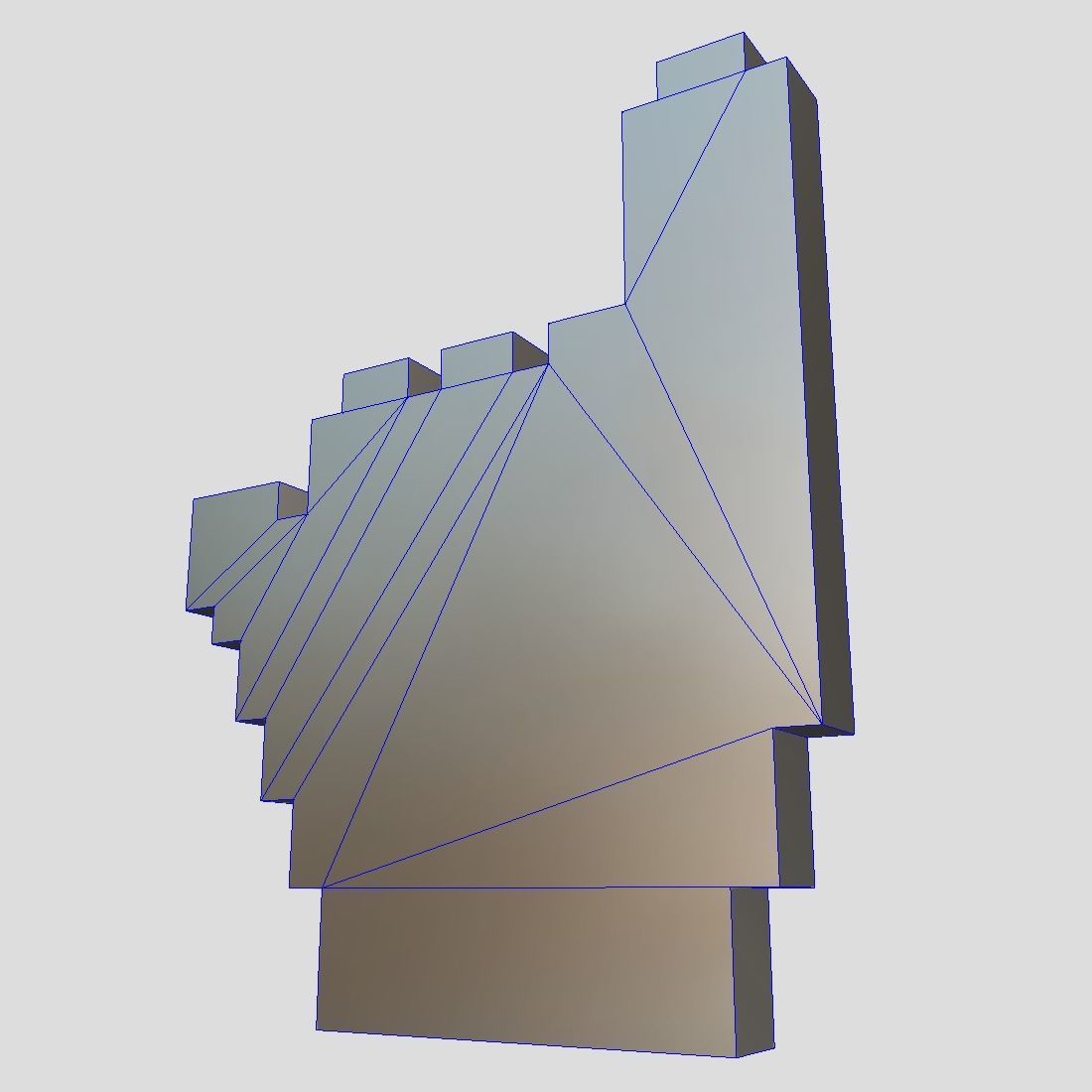 Cursor Hand 8 Low-poly 3D model_11