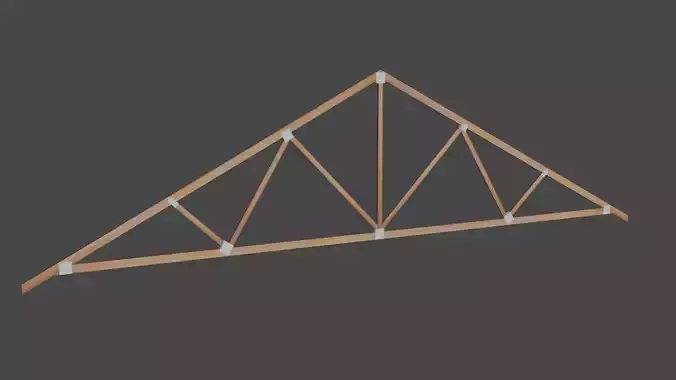 Roof Truss 3D model