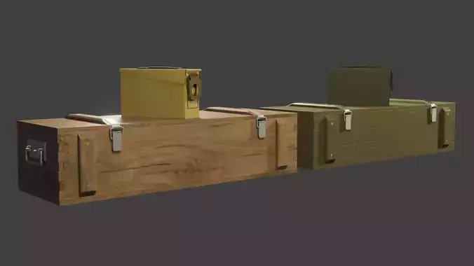 ammo box Free 3D model