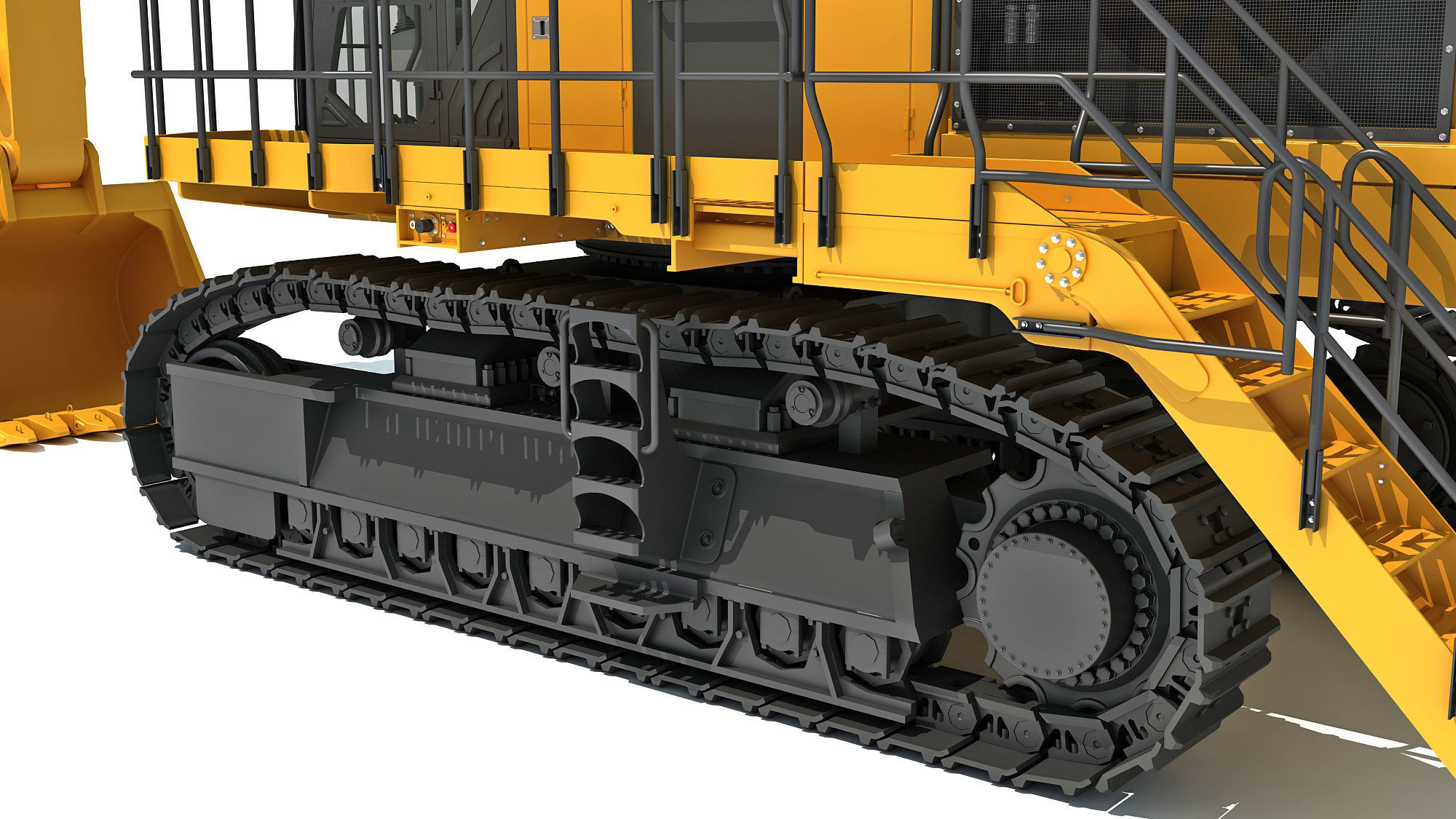 Hydraulic Mining Shovel 3D model_15