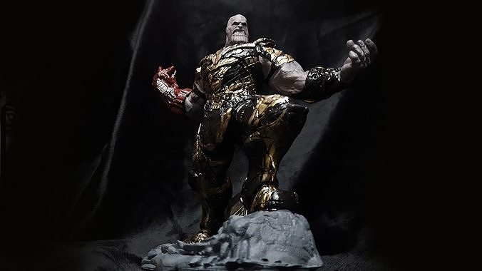 THANOS ENDGAME MODEL FOR 3D PRINT 3D print model