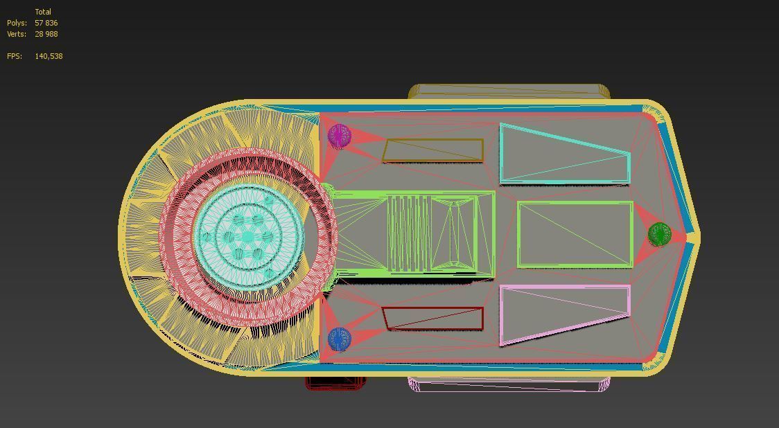 Star Trek Voyager Power cell cosplay prop 3D print model_10