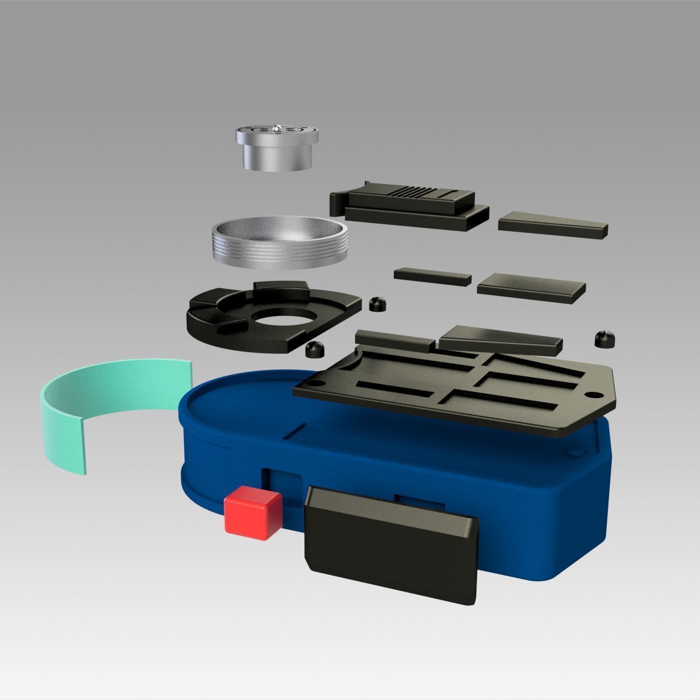 Star Trek Voyager Power cell cosplay prop 3D print model_9