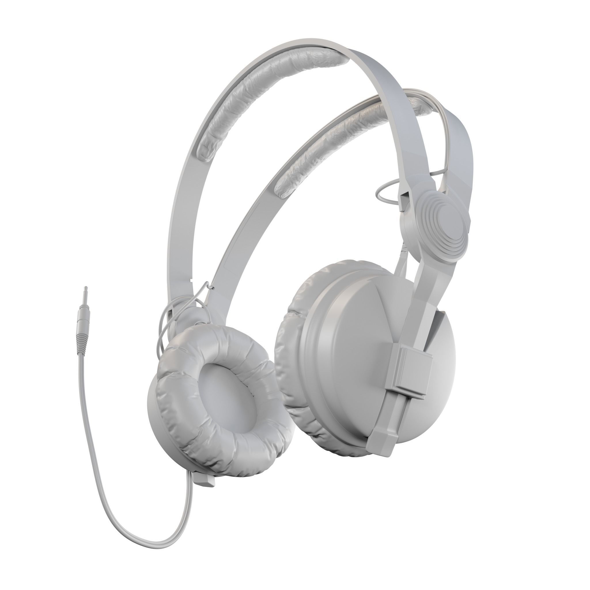 Sennheiser HD 25 - Studio DJ Headphones 3D model_5