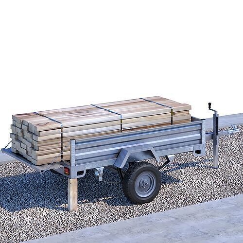 Remorque 01 3D model