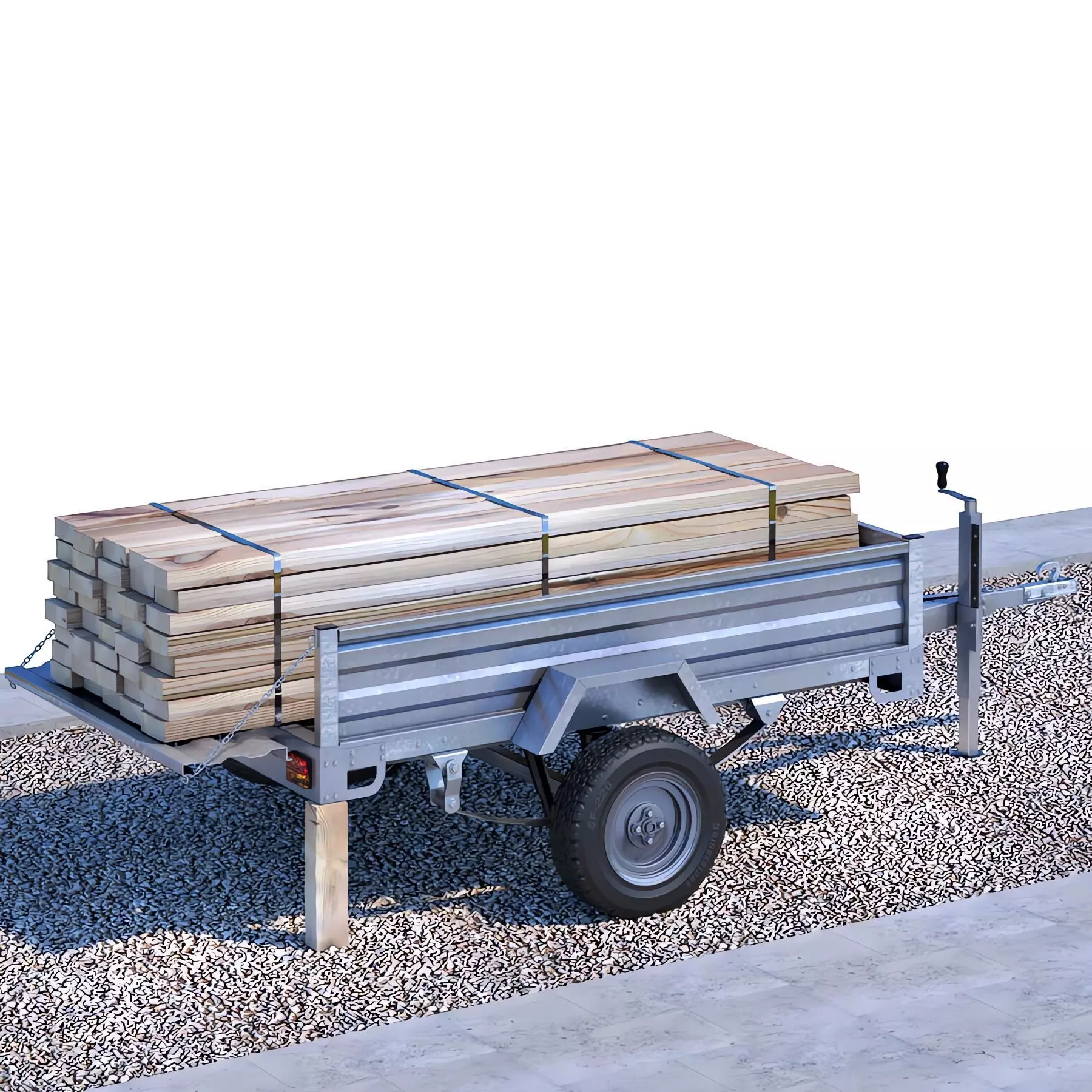 Remorque 01 3D model
