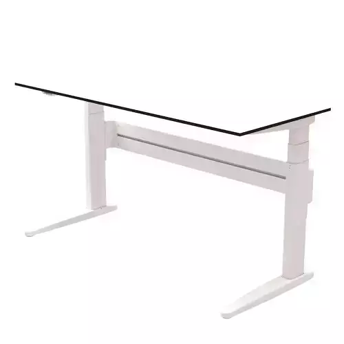 sit stand table 2 legs free standing