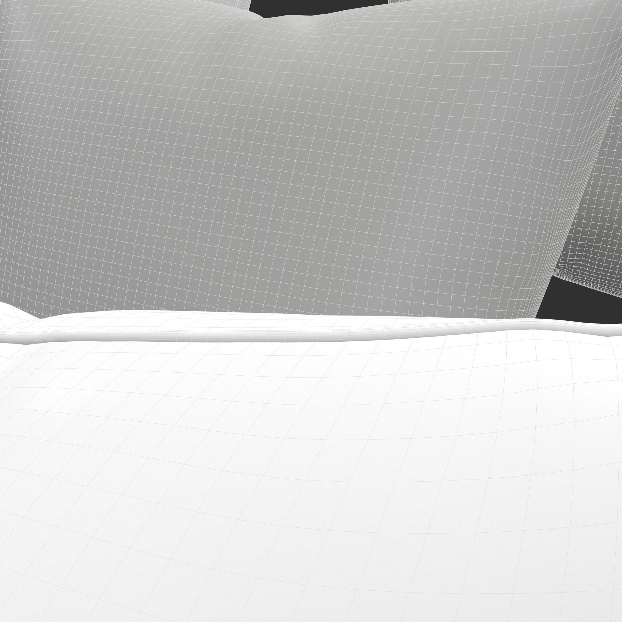 Pillow set of pillows 3D model_11