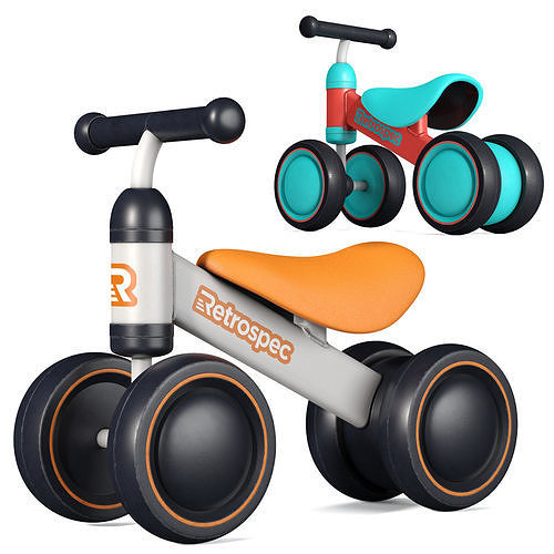 Retrospec Cricket Baby Walker Bike 3D model