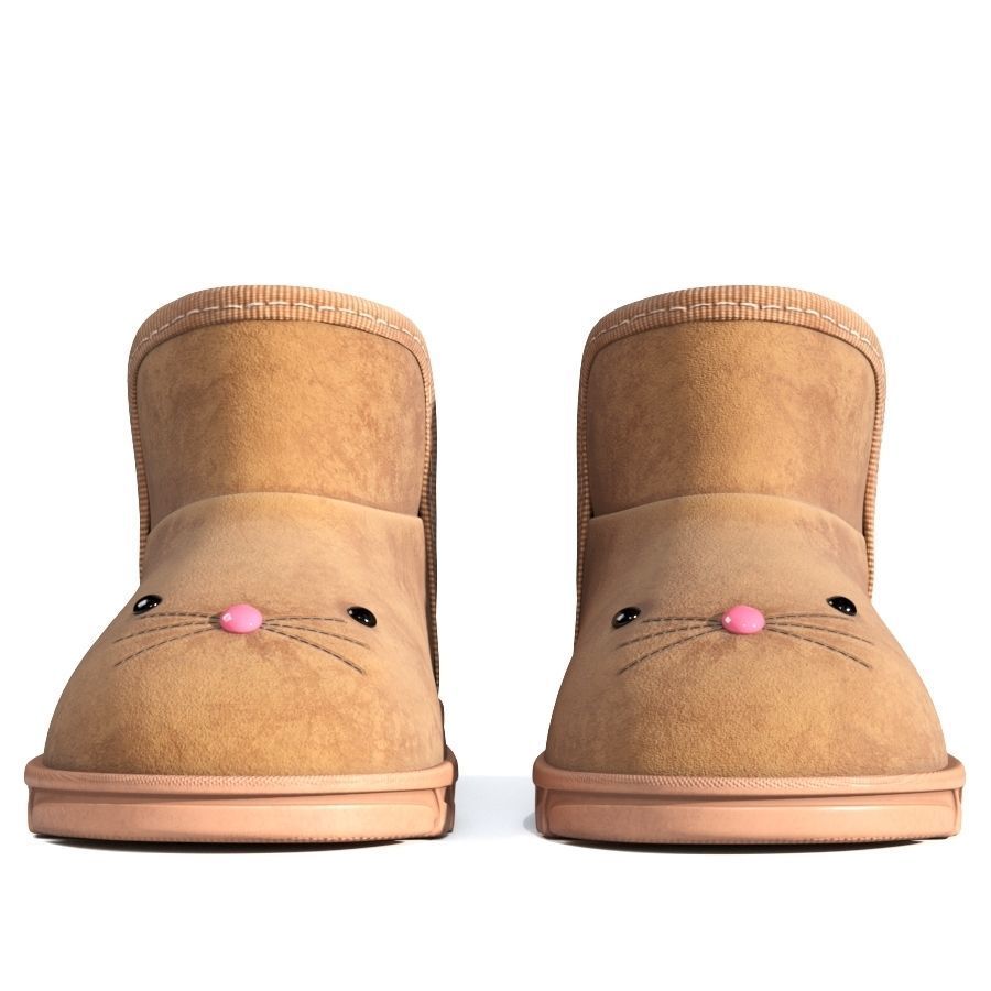 Children Cartoon Boots 3D model_4