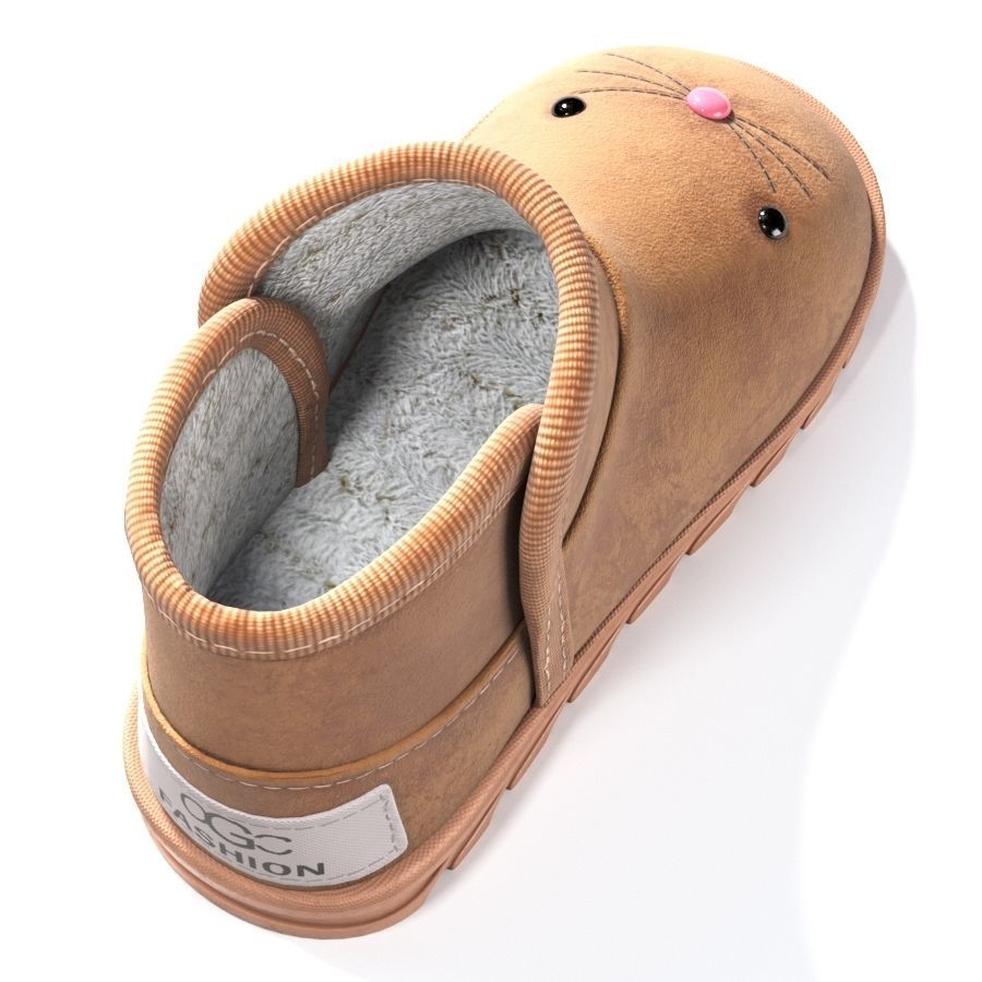 Children Cartoon Boots 3D model_7