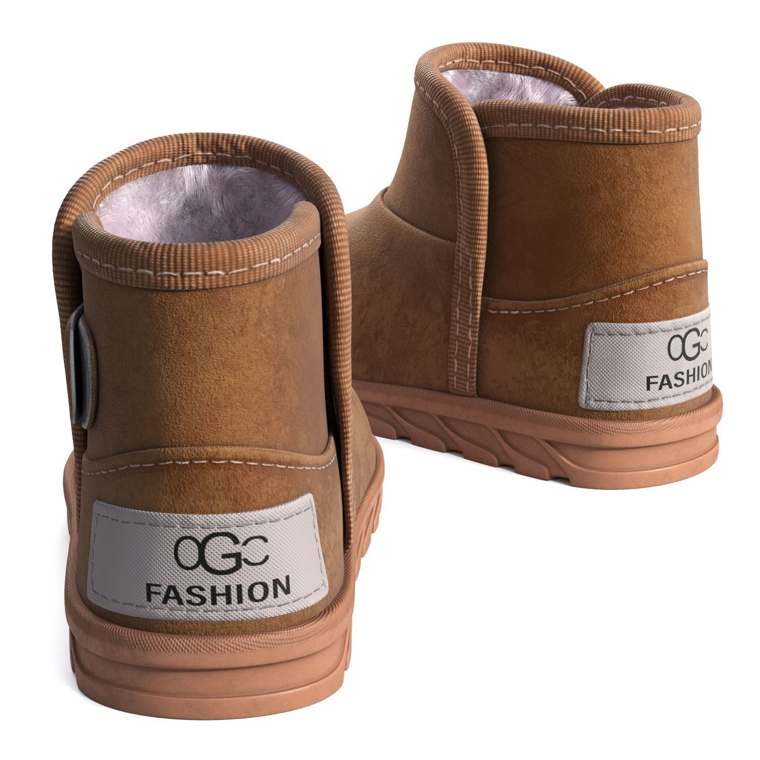 Children Cartoon Boots 3D model_8