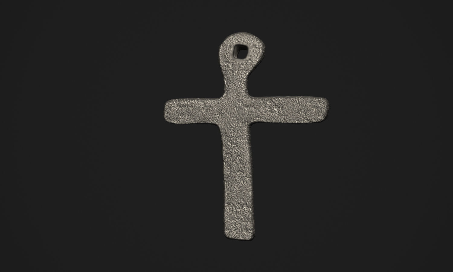 Oak Island Cross Pendant 3D print model_16