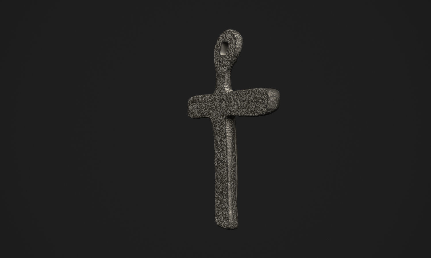 Oak Island Cross Pendant 3D print model_14