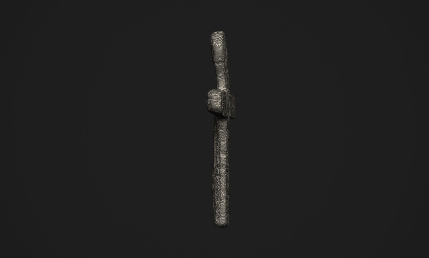 Oak Island Cross Pendant 3D print model_20