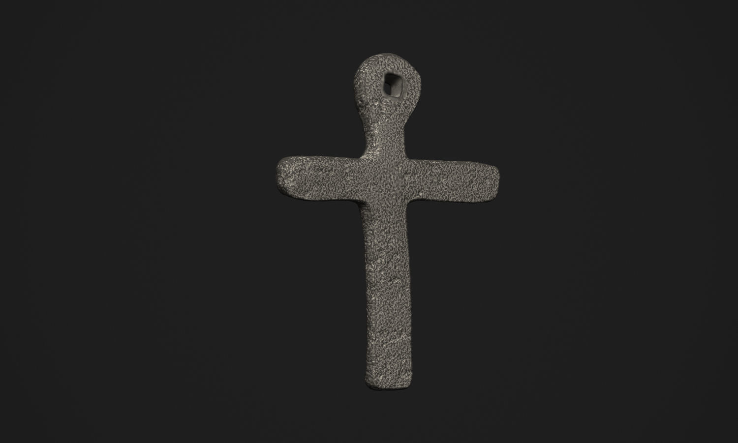 Oak Island Cross Pendant 3D print model_18