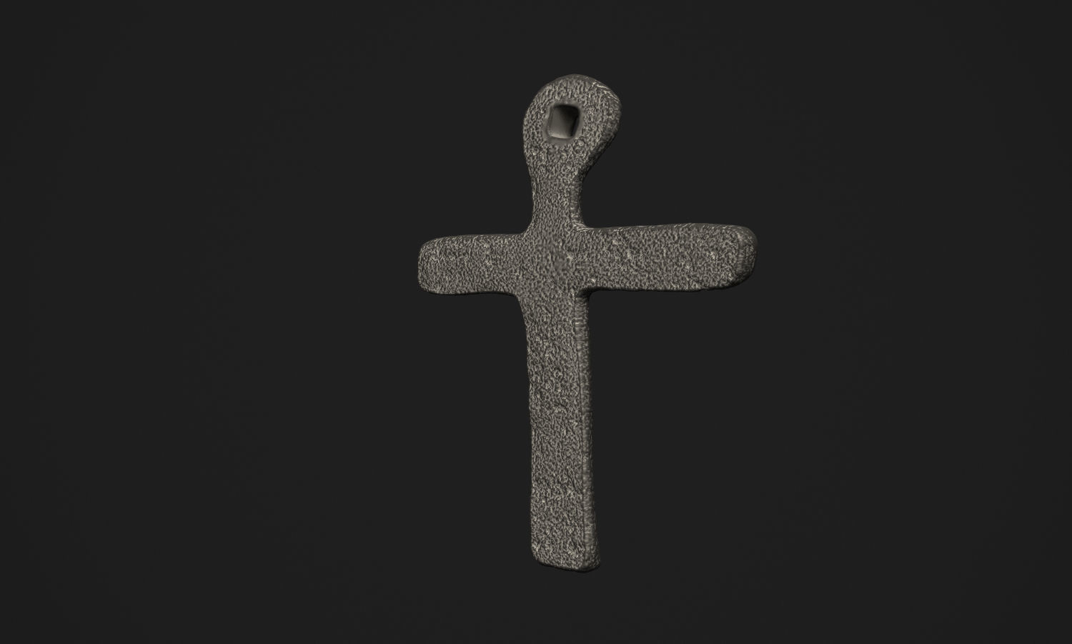Oak Island Cross Pendant 3D print model_15