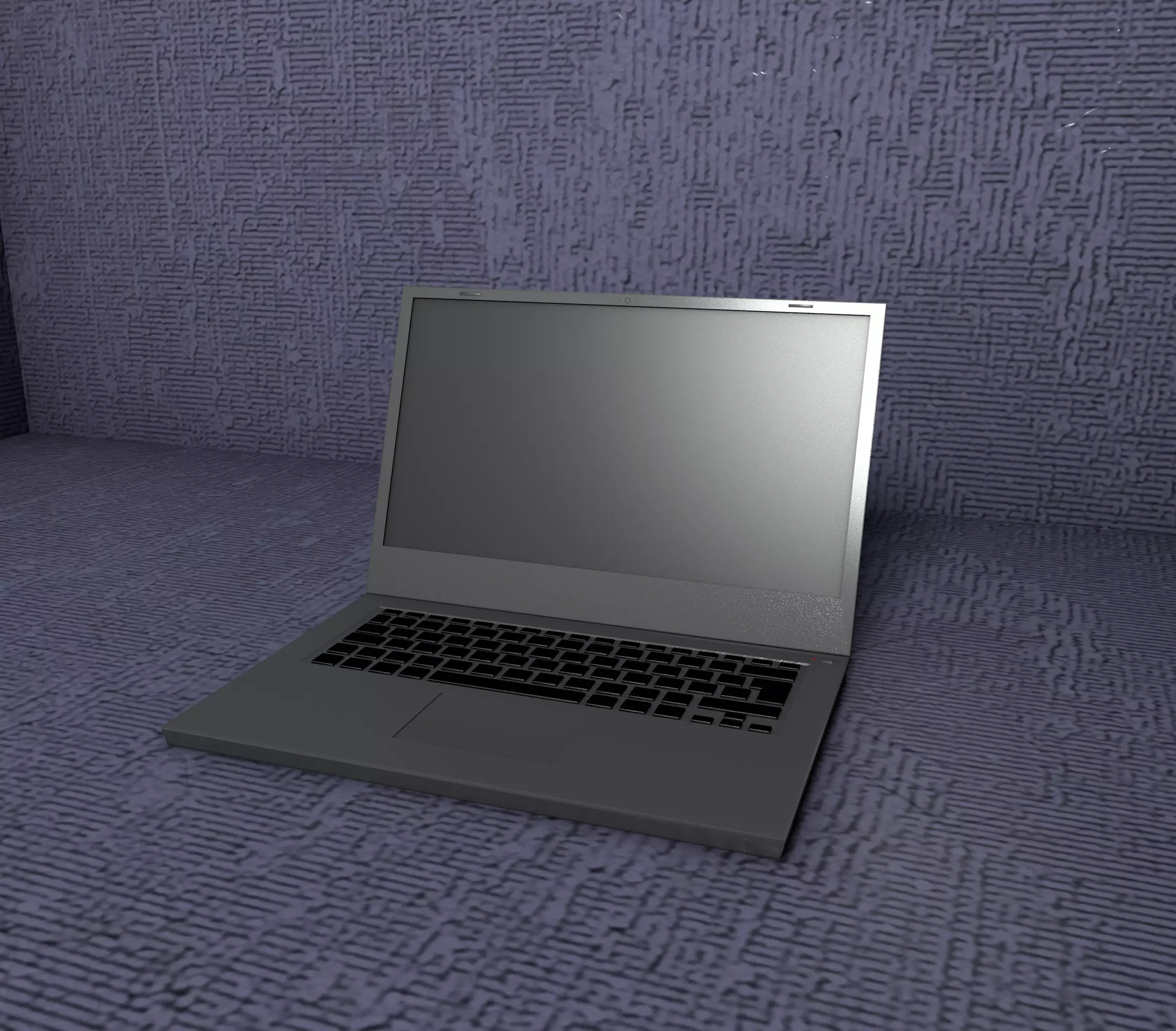 Non brand laptop Free 3D model_0