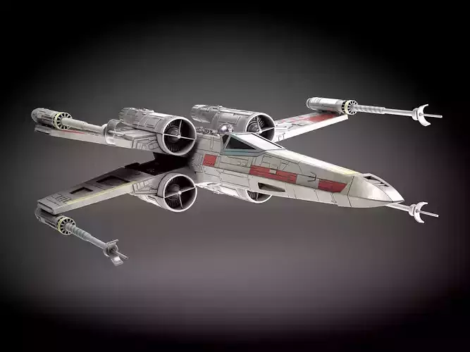 Star Wars X-Wing Fighter mk1 3D model