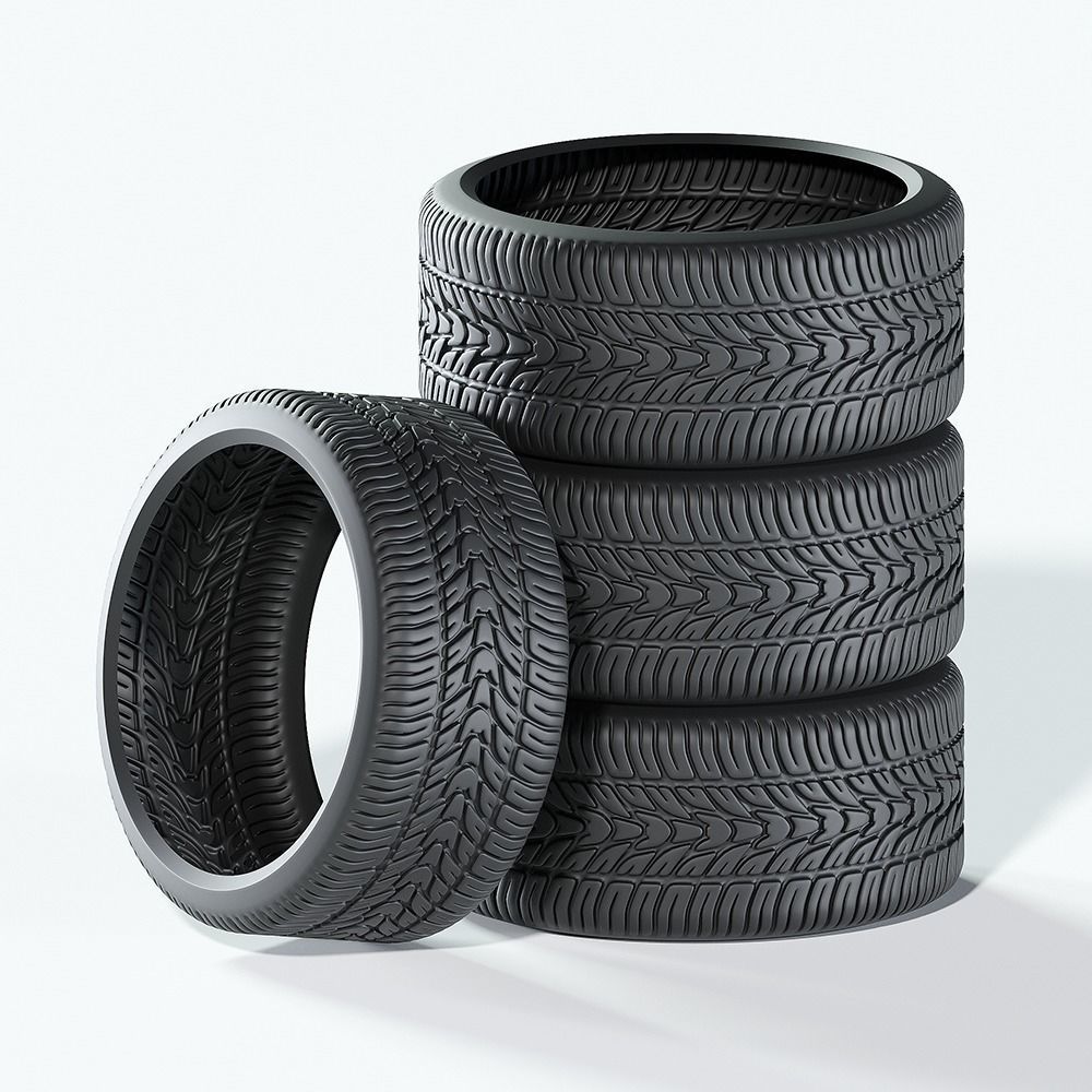 Sport Tire Print Ready 3D print model_1