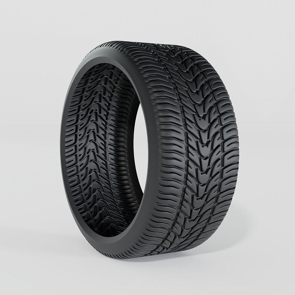 Sport Tire Print Ready 3D print model_5