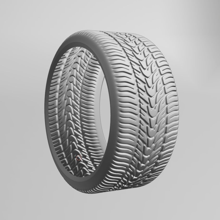 Sport Tire Print Ready 3D print model_6