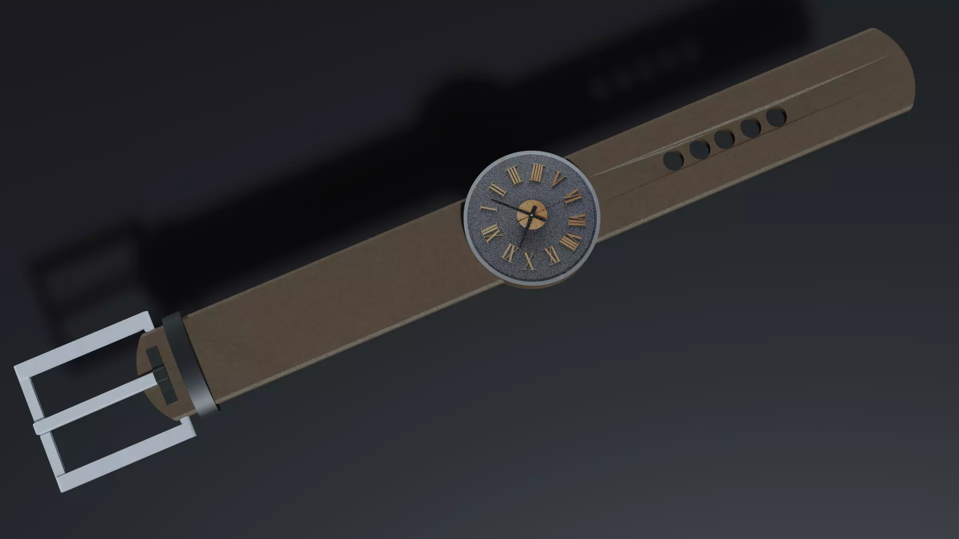 Wrist watch Free low-poly 3D model
