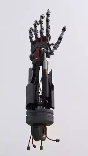 Sci Fi Robot arm 3D model