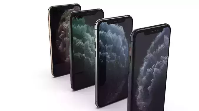 Apple-iPhone-11-Pro iphone pro mockup 3D print model