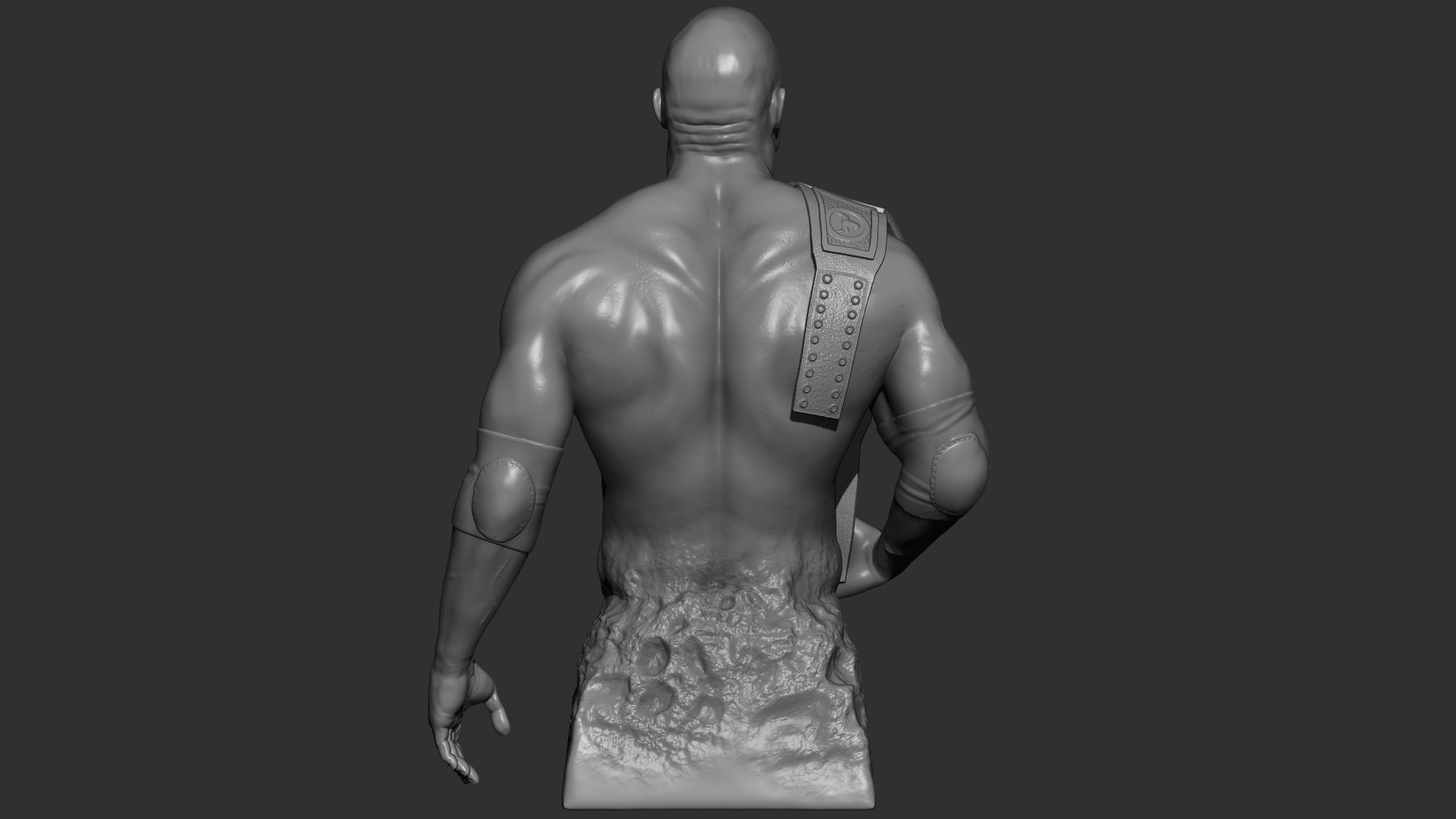 Bust The Rock - Dwayne Johnson 3D Print 3D print model_5
