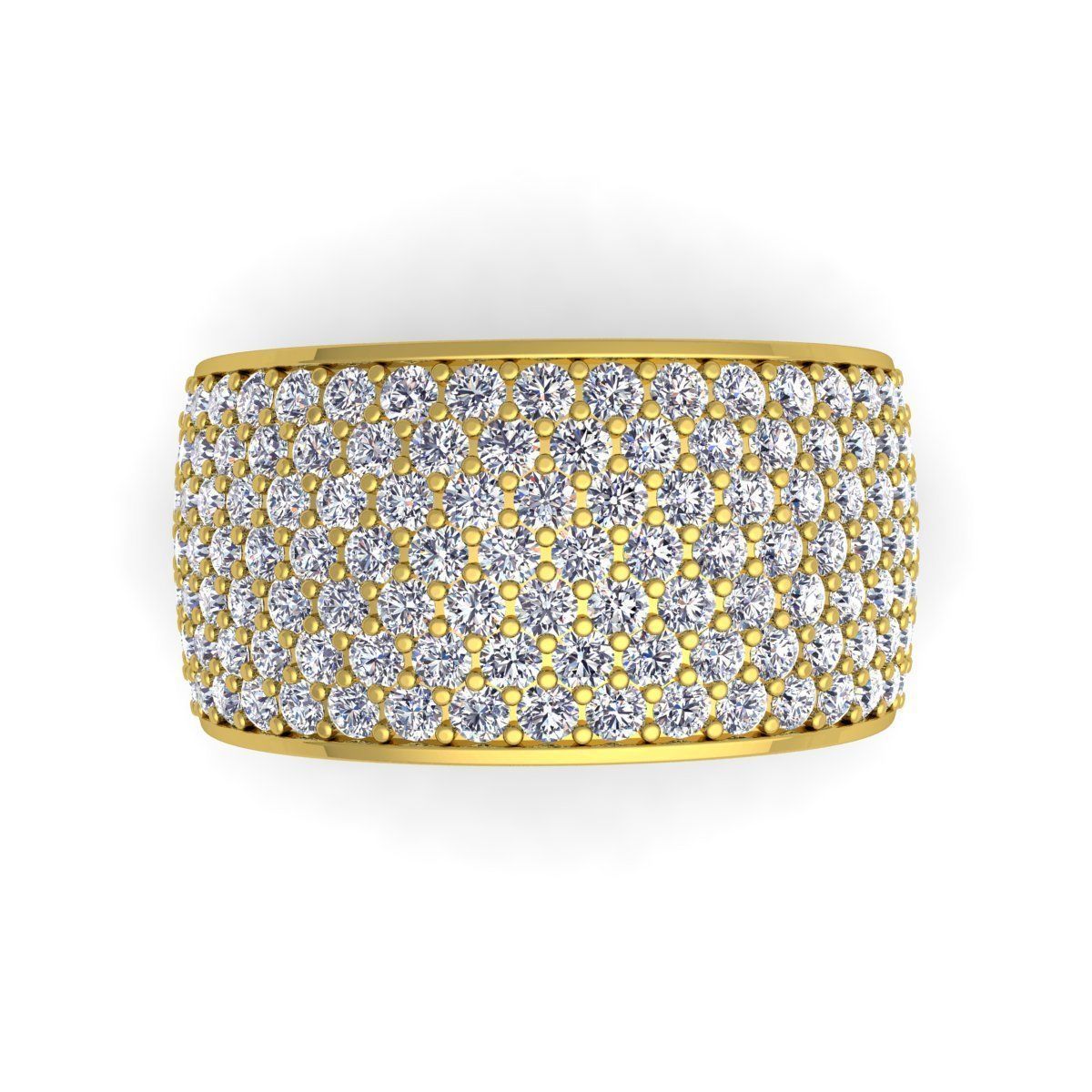 Luxury Mans Ring  3D print model_4