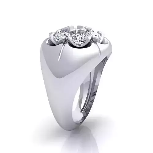 Mans Big Ring  3D print model
