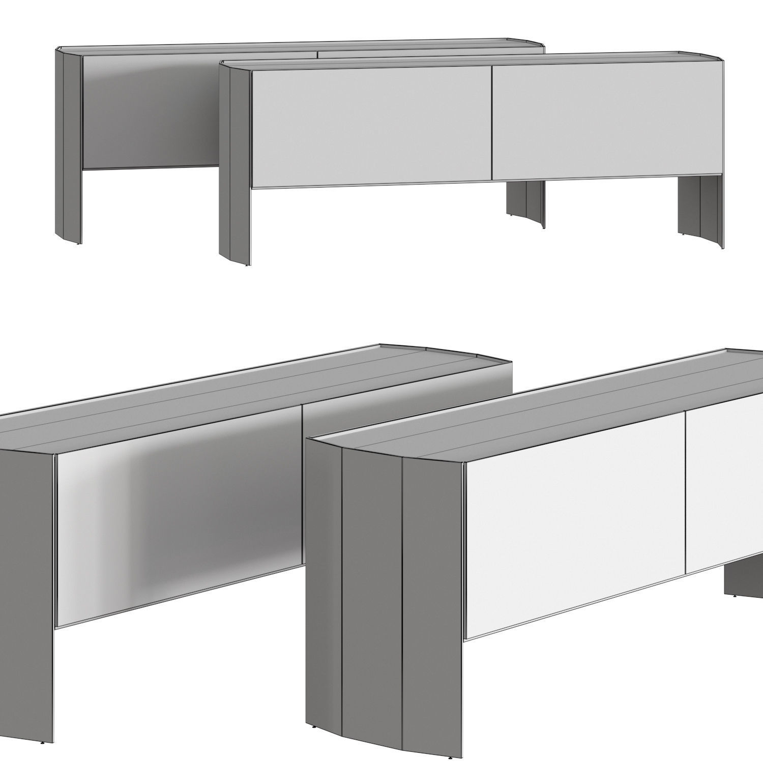 MisuraEmme Milvian Sideboard 3D model_1