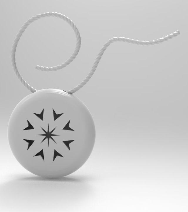 Virgo pendant 002 3D print model_30