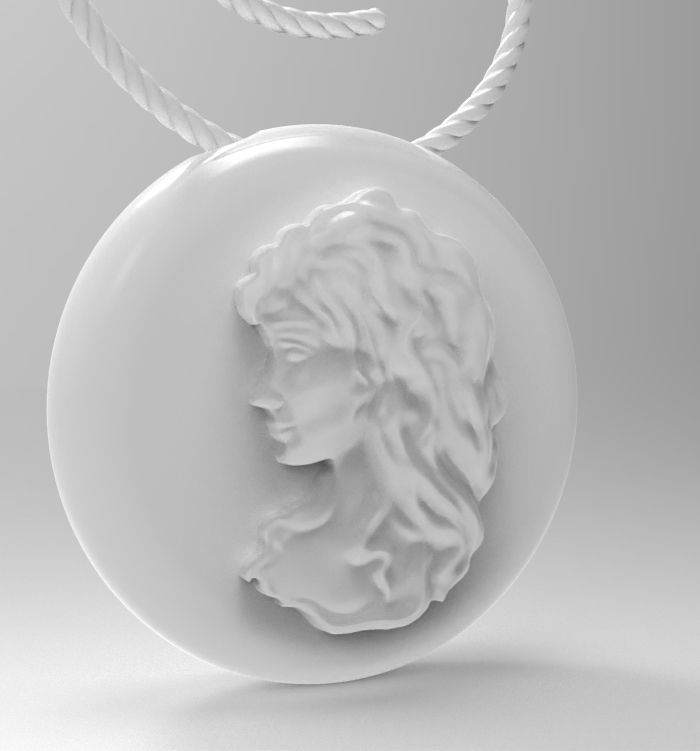 Virgo pendant 002 3D print model_13