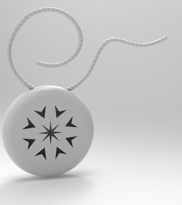 Sagittarius pendant 002 3d model 3D print model_29