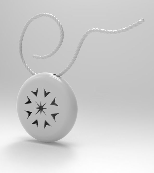 Capricorn pendant 002 3d model 3D print model_31