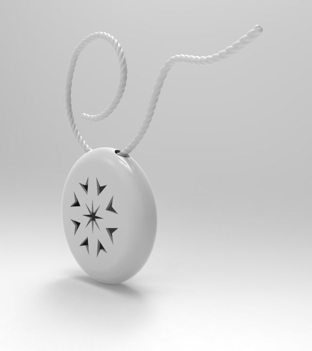 Capricorn pendant 002 3d model 3D print model_20