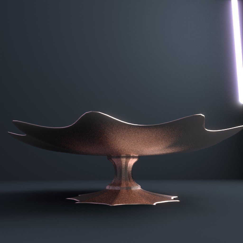 Weighty Vase 3D model_4