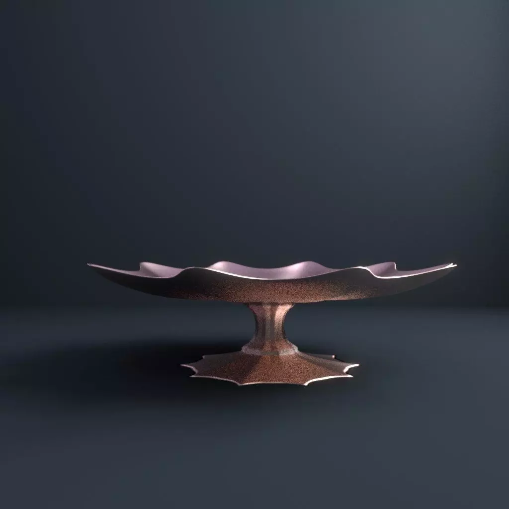 Weighty Vase 3D model_0