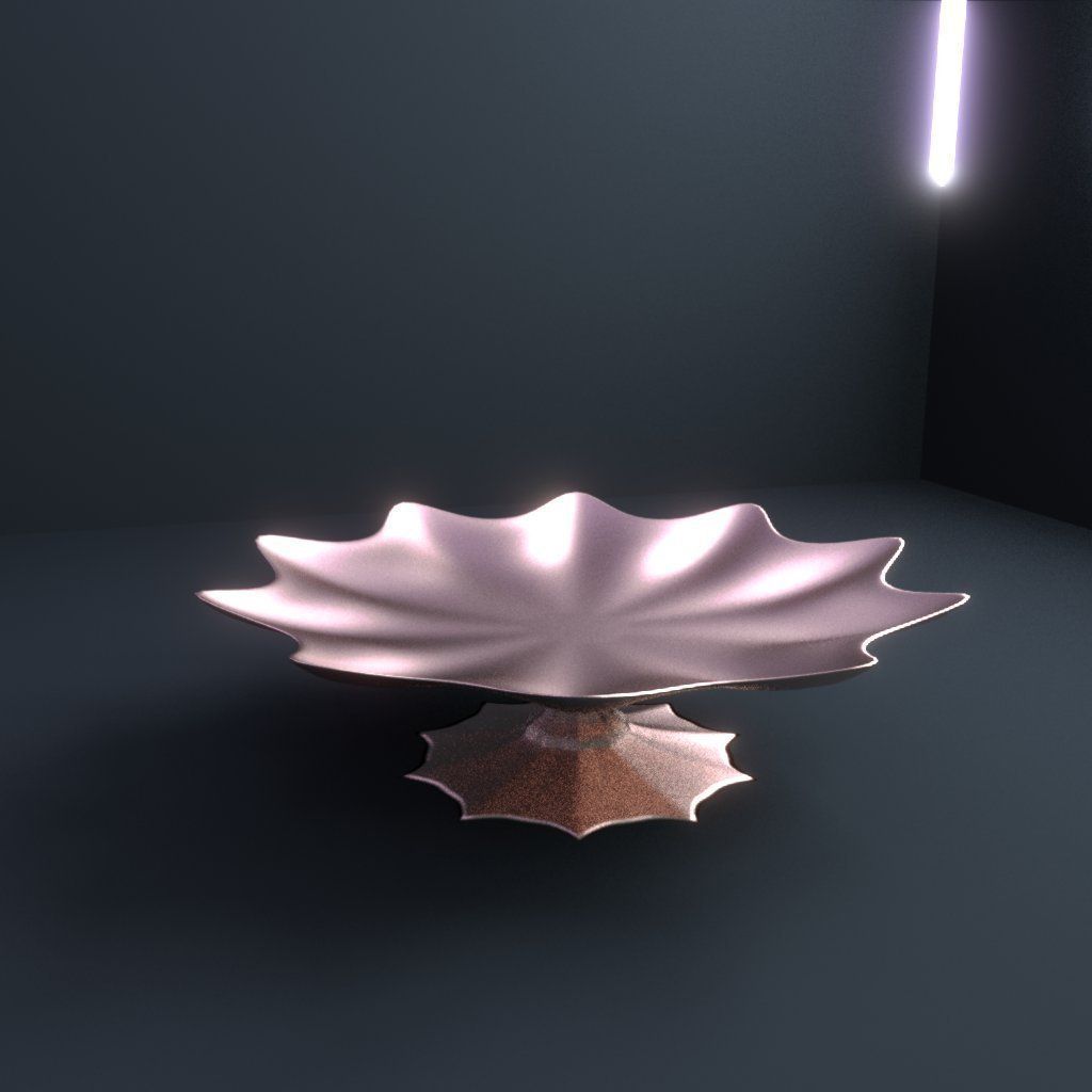 Weighty Vase 3D model_3