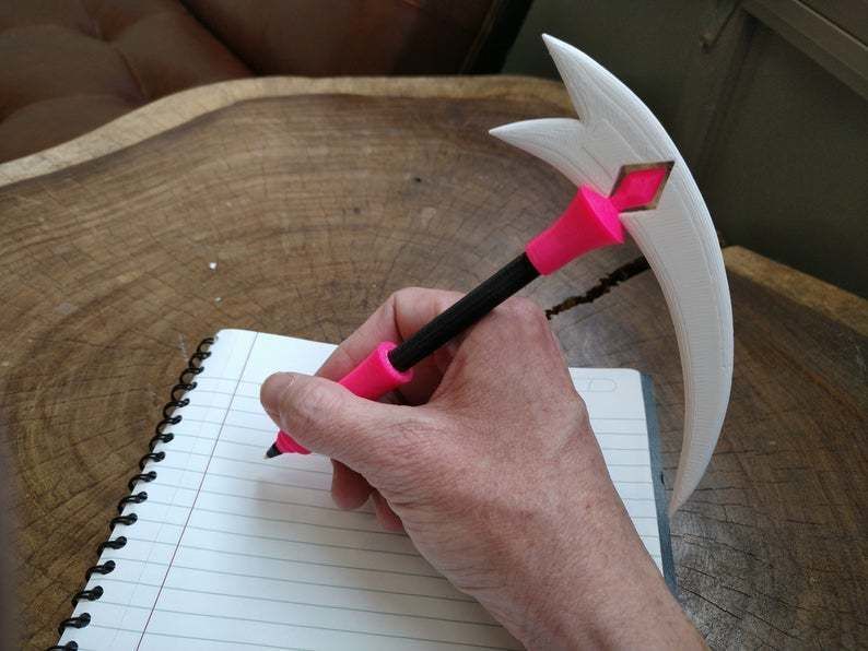 Spinel Scythe Pen from Steven Universe 3D print model_1