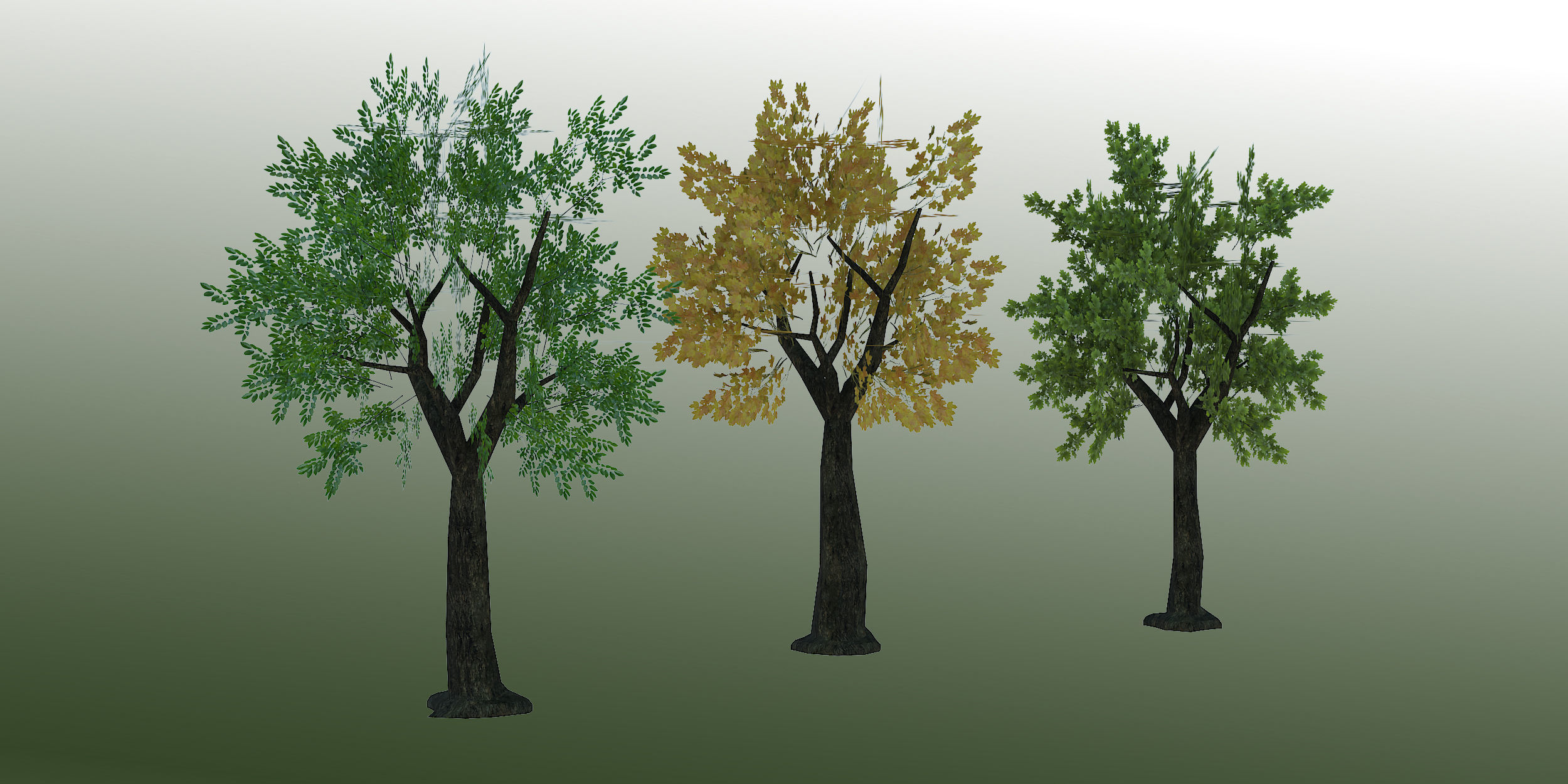Low Poly Tree Models free VR / AR / low-poly 3D model | CGTrader