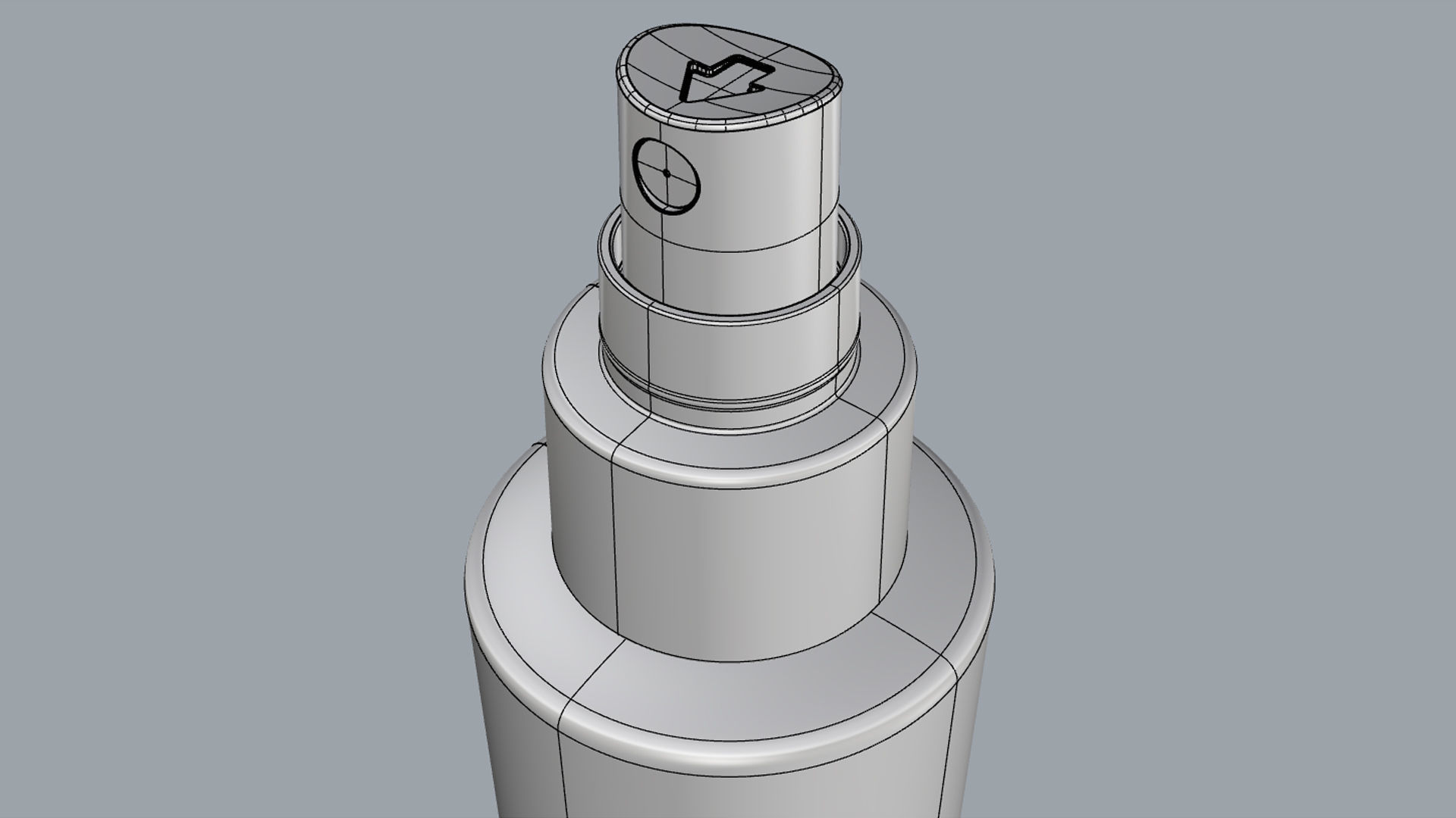 Cosmetic Container 01 Small Size 3D model_17