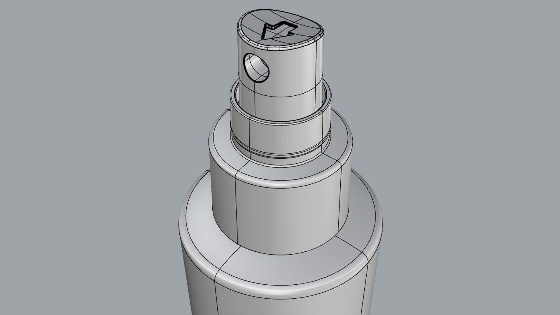 Cosmetic Container 01 Small Size 3D model_18