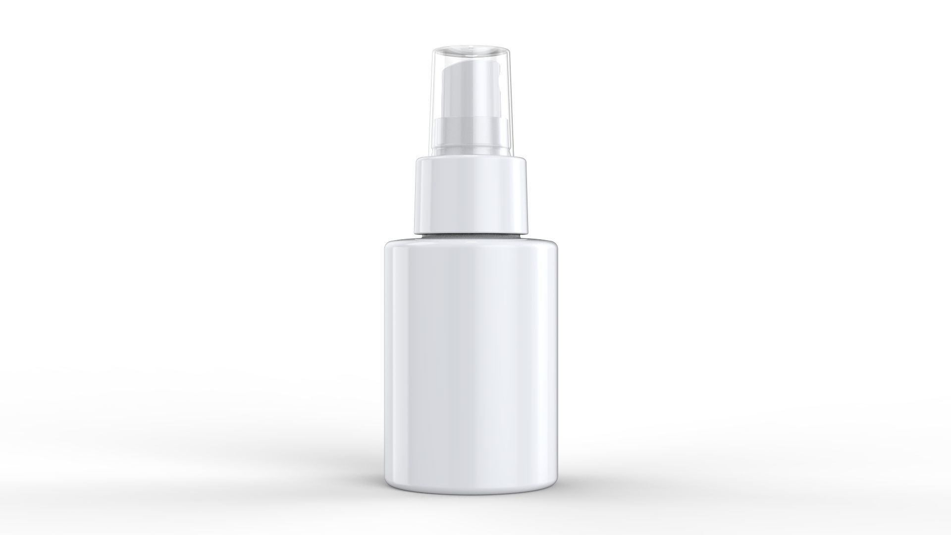 Cosmetic Container 01 Small Size 3D model_10