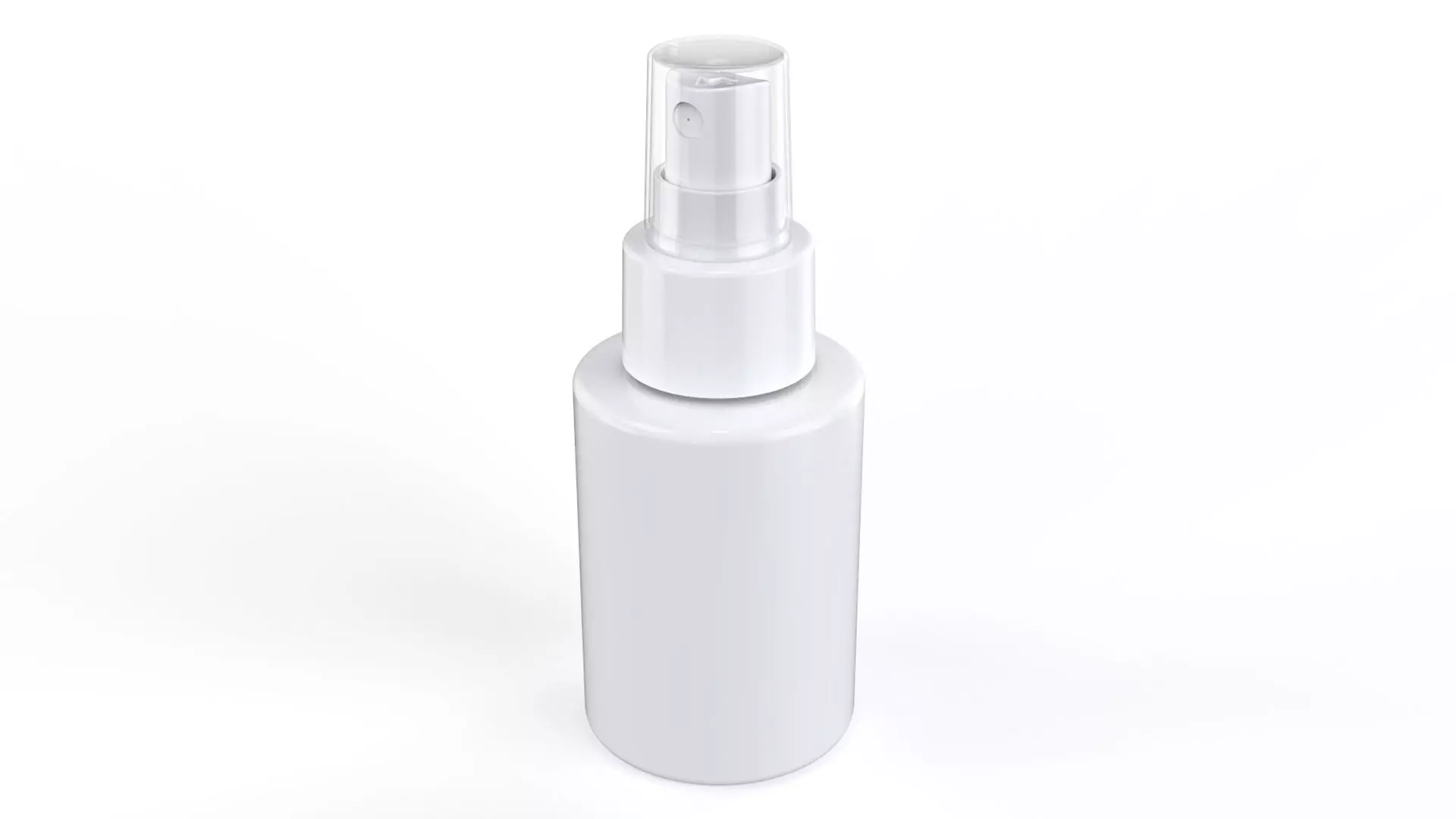 Cosmetic Container 01 Small Size 3D model_0