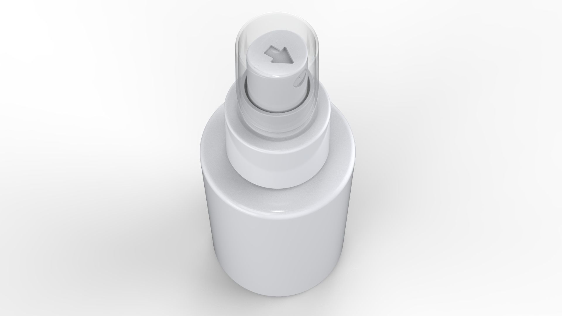 Cosmetic Container 01 Small Size 3D model_1