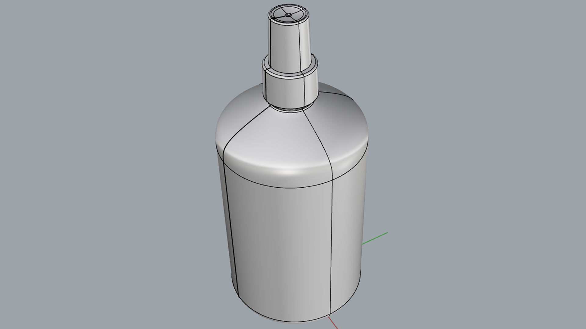 Cosmetic Container 02 Large Size 3D model_12