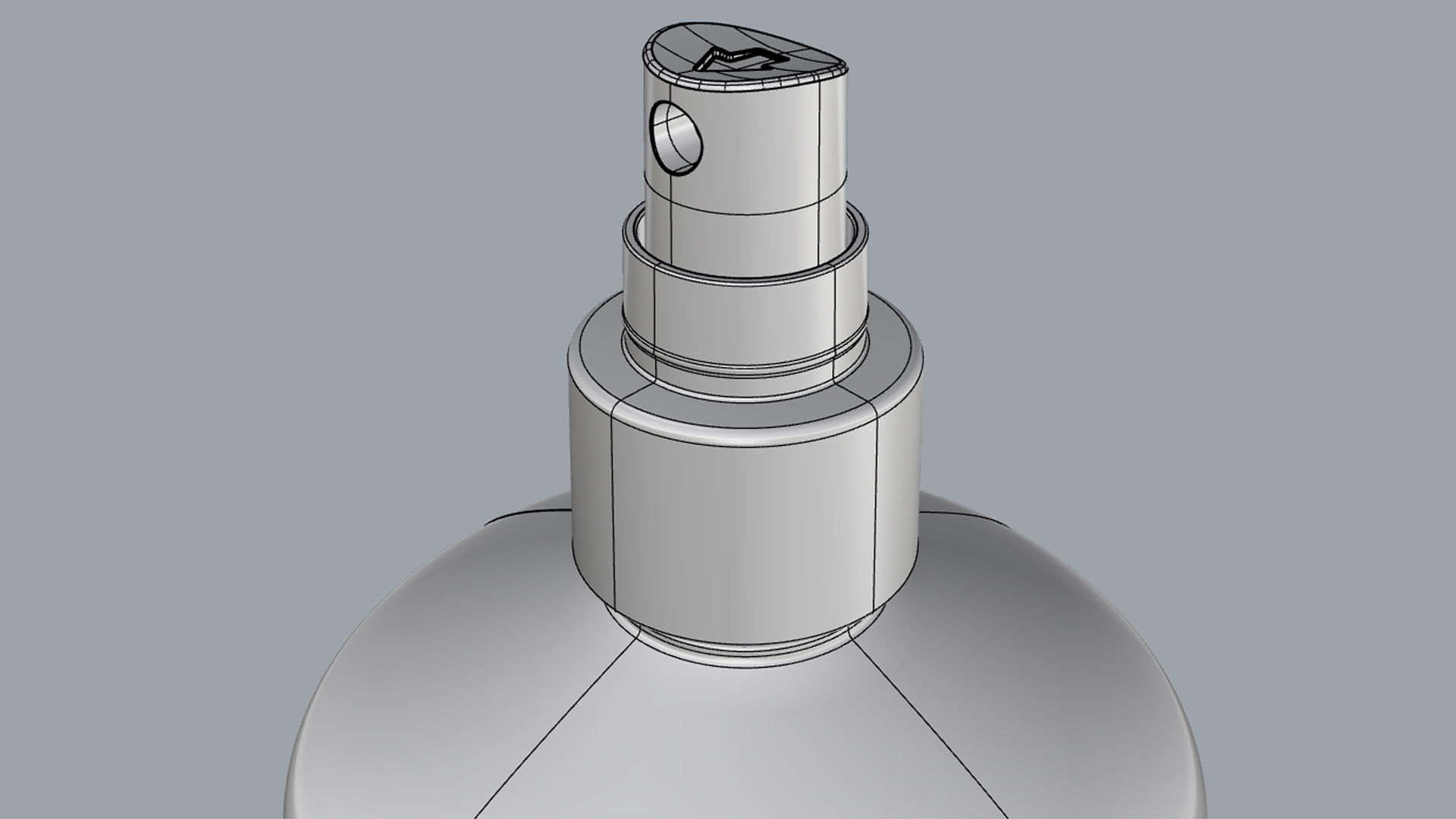 Cosmetic Container 02 Large Size 3D model_17